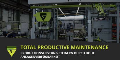 Produktionsleistung steigern durch hohe Anlagenverfügbarkeit