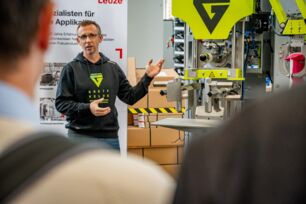 Foto von der GREIF-VELOX Connect 2024: Produkt-Demo