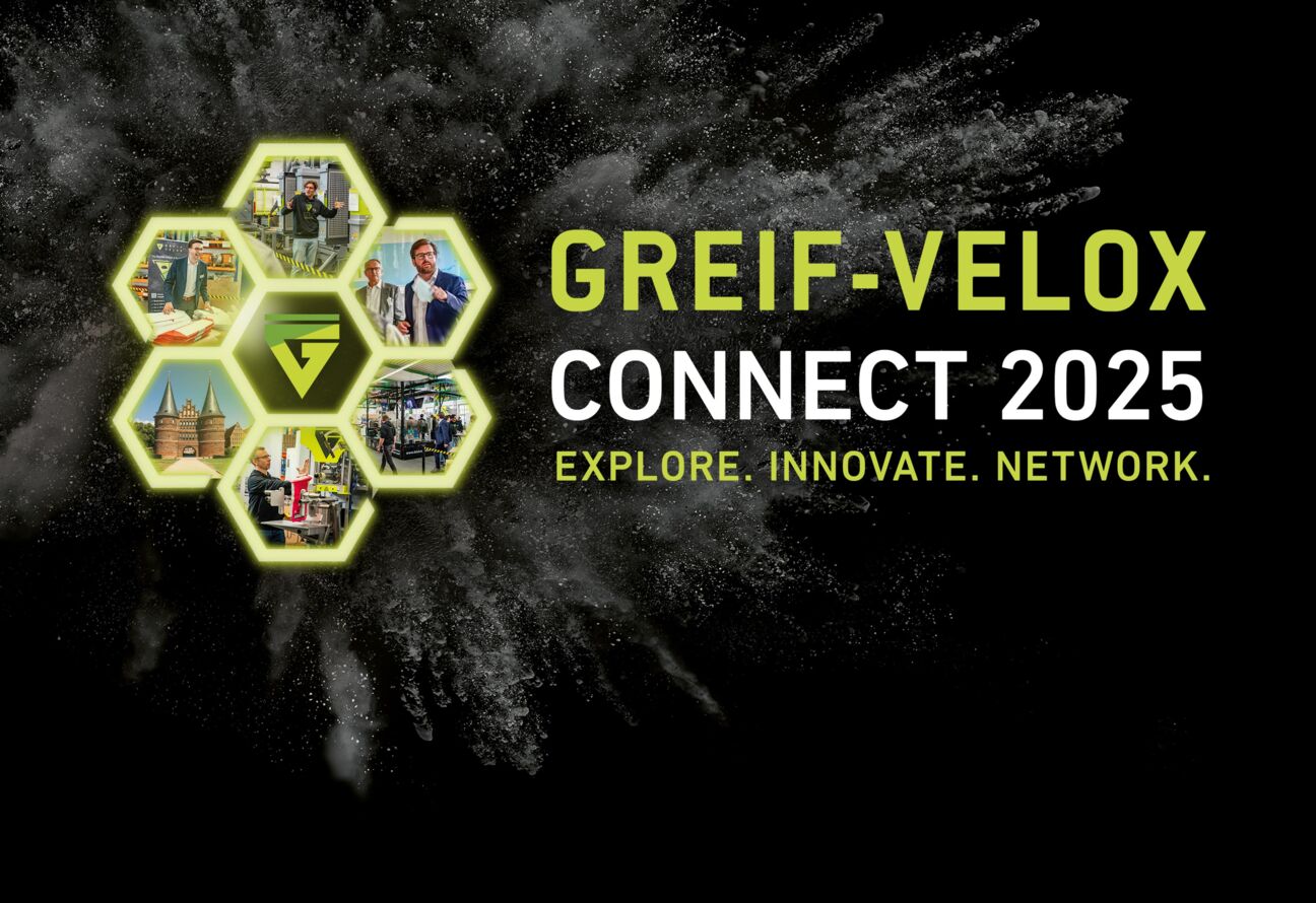 Key Visual der GREIF VELOX Connect 2025