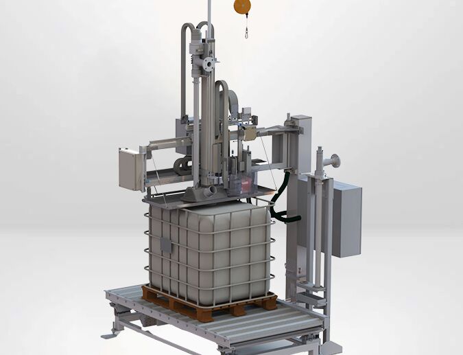 IBC filling system A-DOS-C automatic