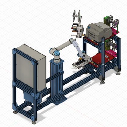 Gebindeetikettierung VeloFlexLabeler